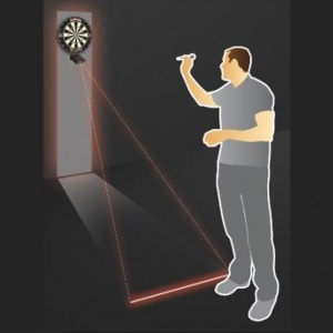 XQMax Lazer Beam Darts Oche Line